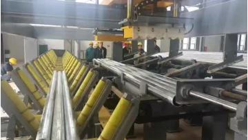 packing pipes by blown plating