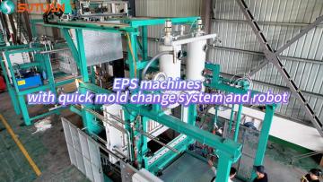EPS one-key die change machine with robotic arm
