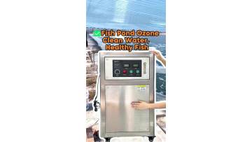 Ozone System for Aquaculture – Fish Pond Water Treatment, Higher Survival Rate