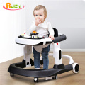 Ruizhi Baby Walker Foldable Balance Car with Activity Tray and 2 Cushion Anti Rollover Car for Toddler Learn to Walk RZ1276