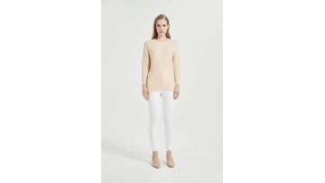 Seamless Knitting Cashmere Pullover