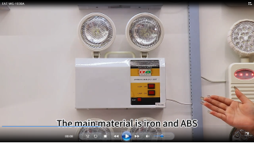 Twin spot emergency light 1038A