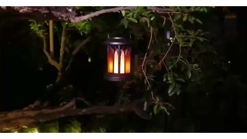 Realistic Flame Solar Light