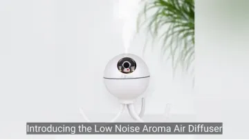 Low Noise Aroma Air Diffuser Humidifier with Night Light Design1