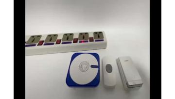 592P wireless doorbell with flash light