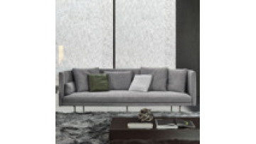 Italian Designer Minimalist Sofa Set Luxury Villa Furniture Synthetic Leather Modern Living Room Sofa and Office Set1