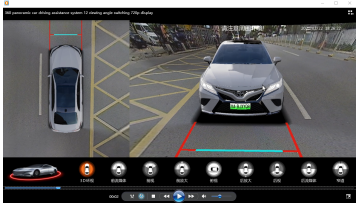 360 panoramic car driving assistance system 12 vie