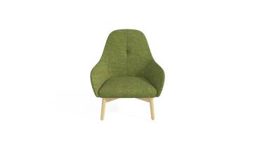 Bent Wood Legs Office Conference Light Luxury Simple Lounge Chairs