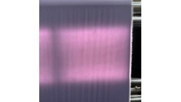Livite 380g purple matte PVC coated fabric for swimming pool materials is in production.