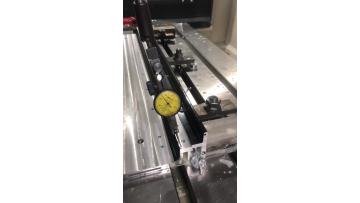 MTF linear motor accuracy testing
