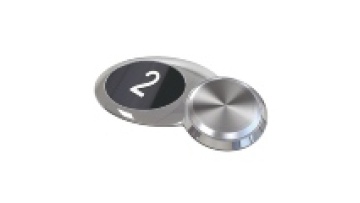 High Quality LED Stainless Steel Hairline Round Push Button for Elevator/Lift1