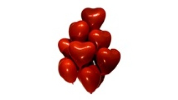 Ruby Red Double-Layer Latex Balloon Net for Party Decorations1