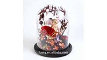 Fairy Design Present: Preserved Flower in Glass Dome - Best Ideas for Mothers Day Gift1