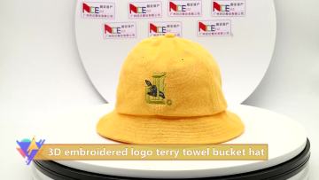 Casual Yellow Bucket Hat