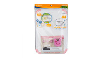 M&G Portable Dry-Erase Whiteboard with Colored Plastic Border Magnets1