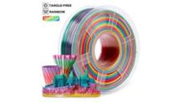 Sunlu PLA Silk Rainbow Filament 1.75 mm 3mm  1kg For 3D Printers1