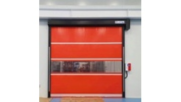 food factory and pharmaceutical workshop high speed door PVC fast roll up door1
