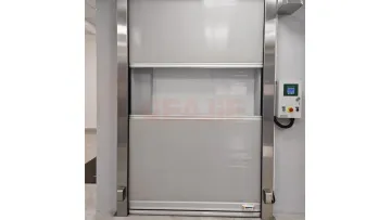 OEM EDM Workshop Automatic Industrial Rapid Door PVC High Speed Fast Shutter Door1