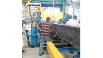 250426hbeamassemblingweldingstrightningmachine
