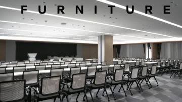 Meeting Room Training Tables and Training Chairs