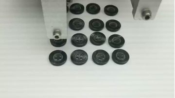 Coloring the letters on the buttons dispensing machine