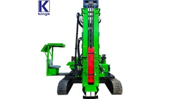 Solar pile driver 300 6