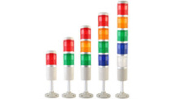 Machine tool LED tricolor signal warning light DC12V/24V AC110V/220V1