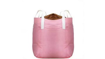 Pink Flexible Intermediate Bulk Container