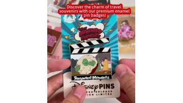 Crafted from high-quality brass with elegant enamel coating