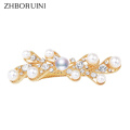 ZHBORUINI New Pearl Beads Hair Clip for Woman 100% Real Freshwater Pearl Jewelry Barrette Handmade Beauty Hair Pin Accessories