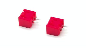 WAFER XHB Pin header connector With Latch 180-degree DIP White/Beige/Red/Green/Yellow/Purple 2P