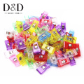 30pcs DIY Patchwork Mixed Plastic Clips Holder For Fabric Quilting Craft DIY Sewing Knitting Garment Clips Clamps