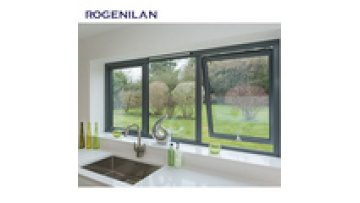 Thermal Break Vertical Bifold Casement Kitchen Euro Mosquito Screen Aluminium Awning Windows1