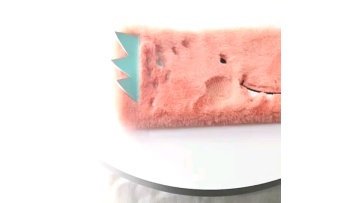 HSI A047200128AA peculiar plush pencil case student schoolgirl writing case Gift pencil bag novelty1