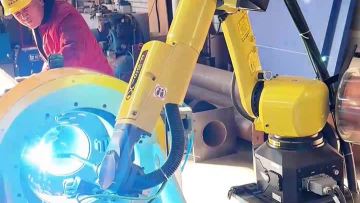 Automatic Flange Welding Machine