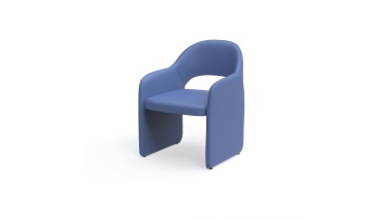 New Design Velvet Tufted Minimalist Lounge Chair for Home Hotel Restaurant Originality Furniture Dining Chair for Dining Room