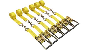 J hook ratchet strap