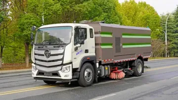High Pressure Pure Suction 10cbm Sweeper Truck Vacuum 10m3 Road Sweeper Truck / 10000L Street Cleaning Truck1