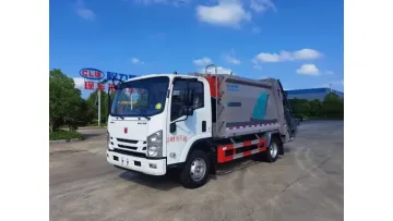 Easy-Load Qing-Ling 8cbm Compact Garbage Compactor Truck1