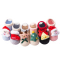 Lawadka Baby Socks Christmas Anti Slip Short Socks for Baby Newborn Winter Warm Infant Cartoon Girls Boys Socks for Babies