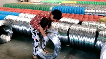 3*2.4mm 700kgf Export Brazil Paraguay Uruguay hot-dip galvanized oval steel wire1