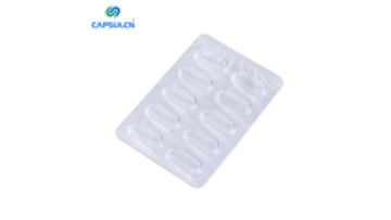 Hot Selling Wholesale Empty Blister Tray Transparent Blister Packaging for Capsule Pill Tablet with 10 Holes1
