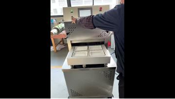 Automatic skin pack tray sealer