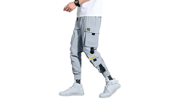 Wholesale Cargo Pants Men Trousers With Side Pockets Trendy Cargo Drawstring Pants For Men1