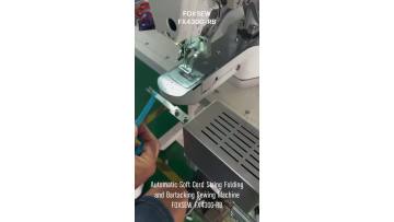 Automatic Soft String Folding and Bartacking Machine FX430G-RB