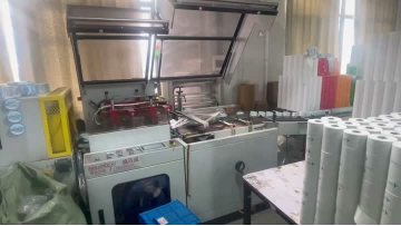 Automatic Line to Pack Paper Rolls