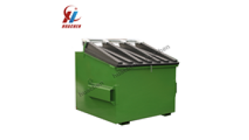 High Quality Steel 4.5m³ Front Lift Bin Box with Easylid for Waste Disposal1