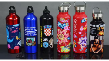 High GAP UV Printer-printing sports water bottle