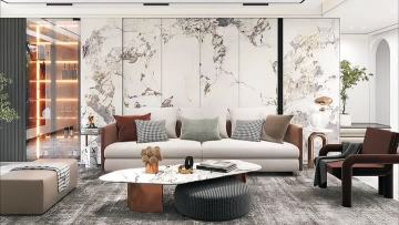 bamboo charcoal wood veneer marble sheet