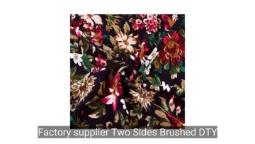 Factory Supplier Two Sides Brushed DTY Fabrics1
